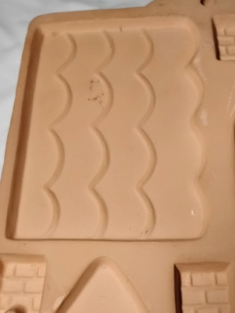 Terracotta Gingerbread House Baking Mold 